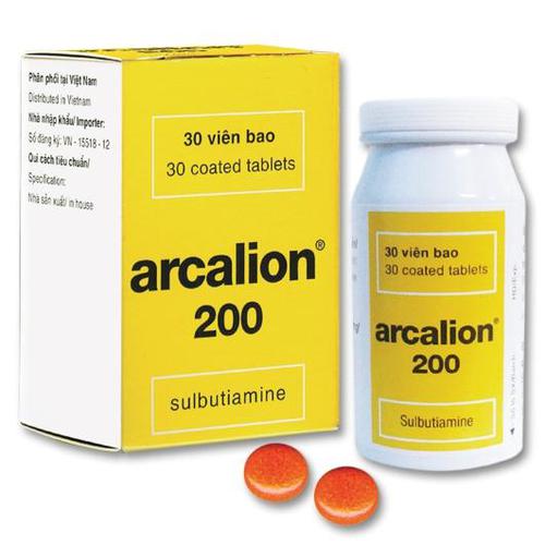 Arcalion 200 (Sulbutiamin) Servier (C/30v)