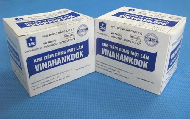 Kim Tiêm Sử Dụng Một Lần 23g Vinahankook (Hộp/100c)