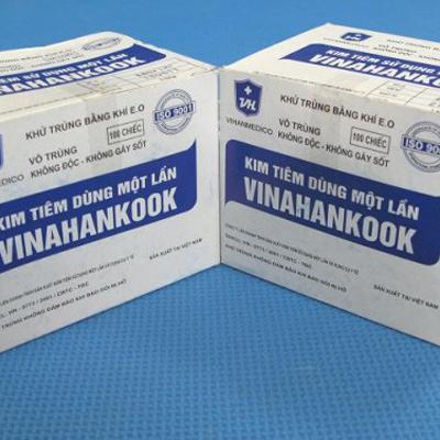 Kim Tiêm Sử Dụng Một Lần 23g Vinahankook (Hộp/100c)
