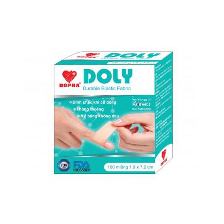 Băng Cá Nhân Doly 1.9x7.2 Đông Pha (Lốc/10H/100m)