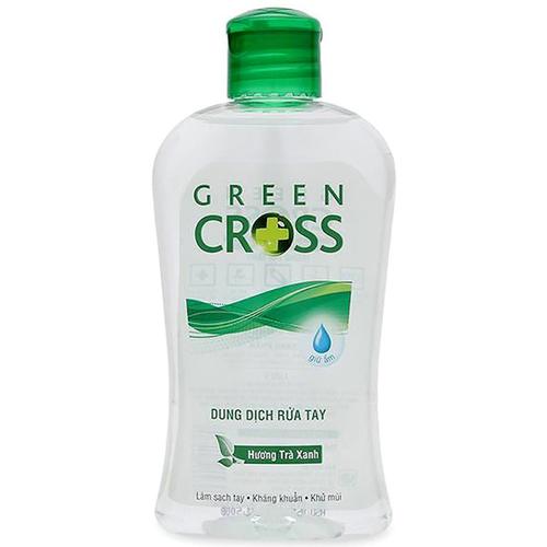 Nước Rửa Tay Green Cross Hương Trà Xanh (C/250ml) (Green)