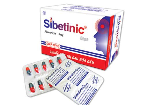 Sibetinic (Flunarizin) 5mg Usa-Nic Pharma (H/100v)