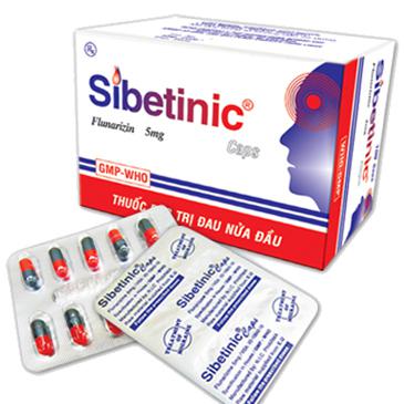 Sibetinic (Flunarizin) 5mg Usa-Nic Pharma (H/100v)