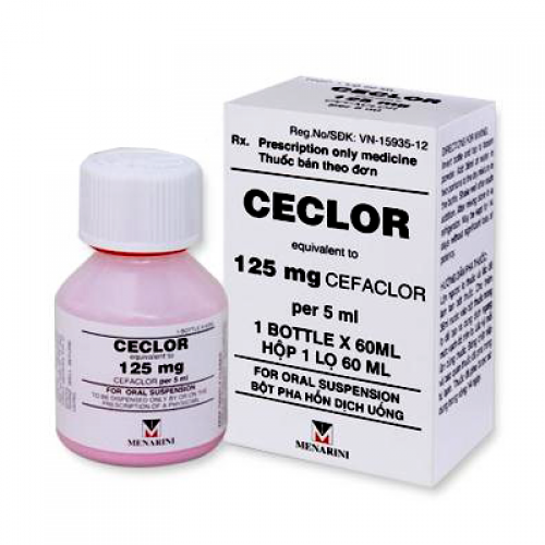 Ceclor (Cefaclor) 125mg/5ml Menarini (C/60ml)