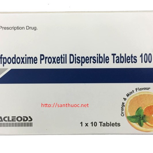 Cefpodoxim 100mg Macleods (Lốc/10hop/10v)