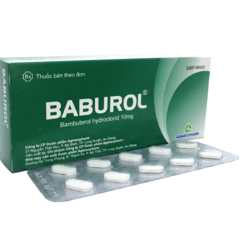 Baburol (Bambuterol) 10mg Agimexpharm (H/30v)