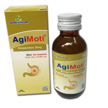 Agimoti (Domperidone) 30mg Agimexpharm (Lốc/10chai/30ml)