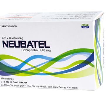 Neubatel (Gabapentin) 300mg Davipharm (H/100v)