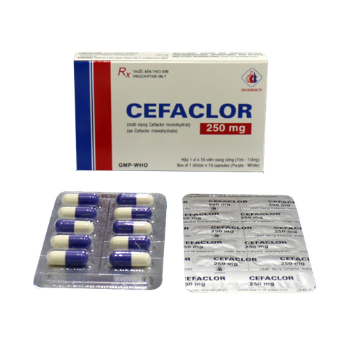 Cefaclor 250mg Domesco (H/10v)