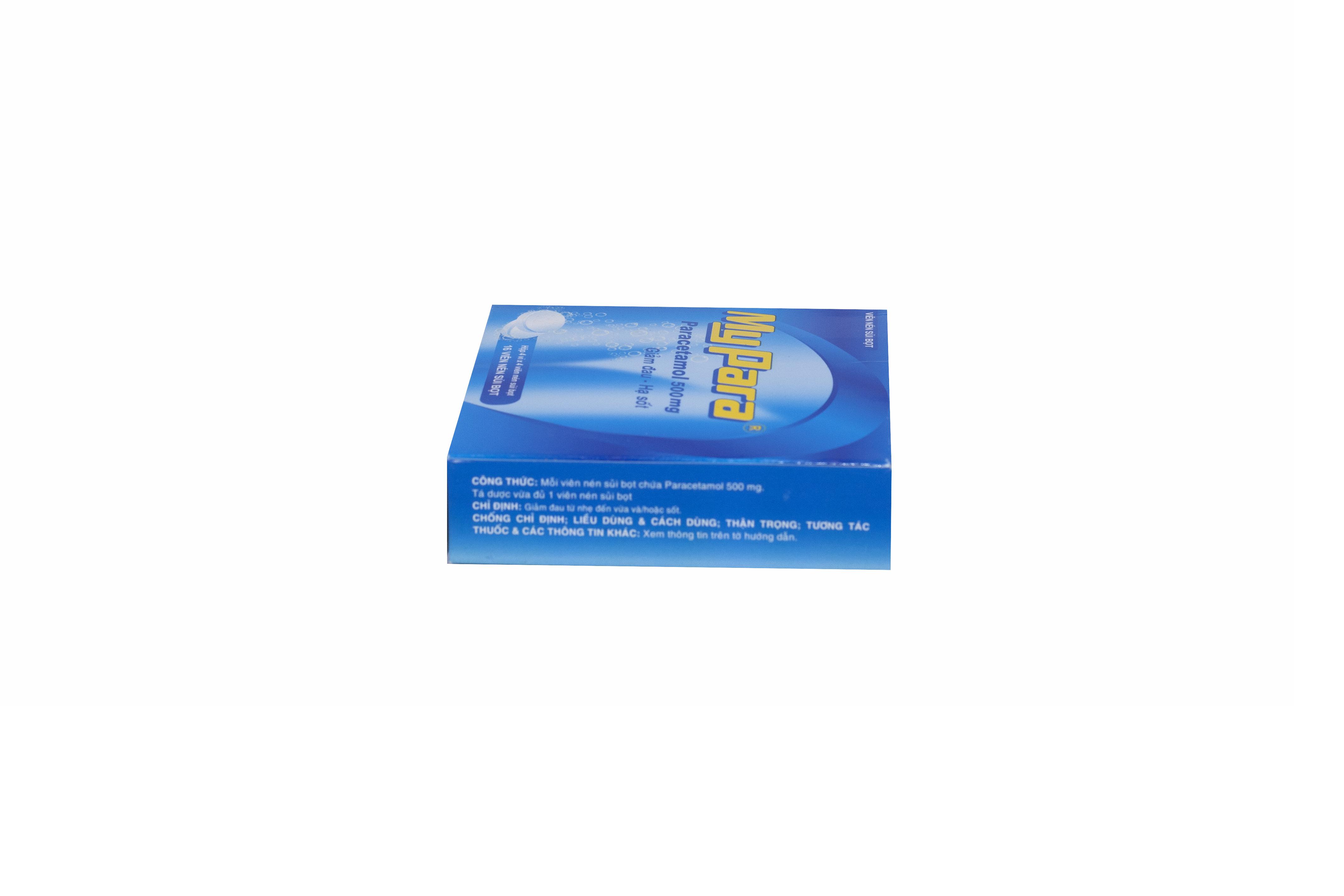 MyPara (Paracetamol) 500mg Sủi SPM (H/16v)