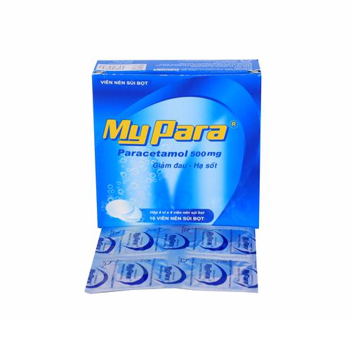 MyPara (Paracetamol) 500mg Sủi SPM (H/16v)
