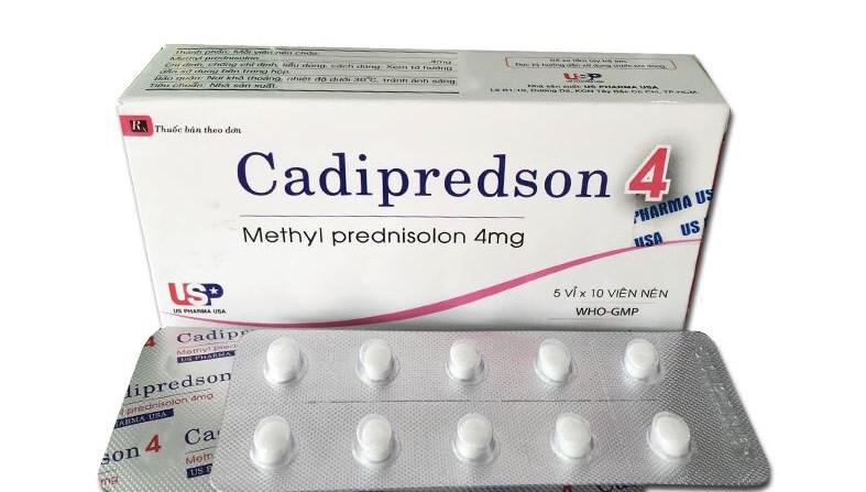 Cadipredson (Methyl prednisolon) 4mg US Pharma (H/50v)