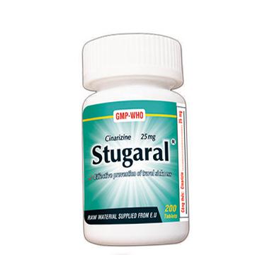 Stugaral (Cinarizine) 25mg Usa-Nic (C/200v)