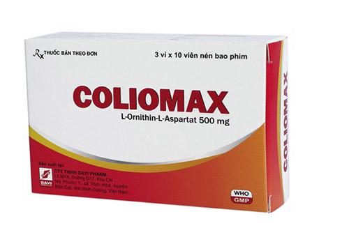 Coliomax 500 (L-Ornithin L-Aspartat) Davi (H/30v)