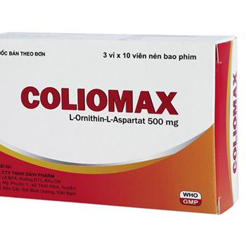 Coliomax 500 (L-Ornithin L-Aspartat) Davi (H/30v)