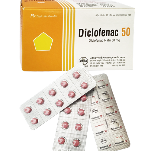 Diclofenac 50mg Uphace (H/100v)