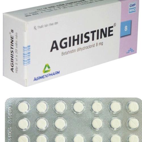 Agihistine 8 (Betahistin) Agimexpharm (H/100v)