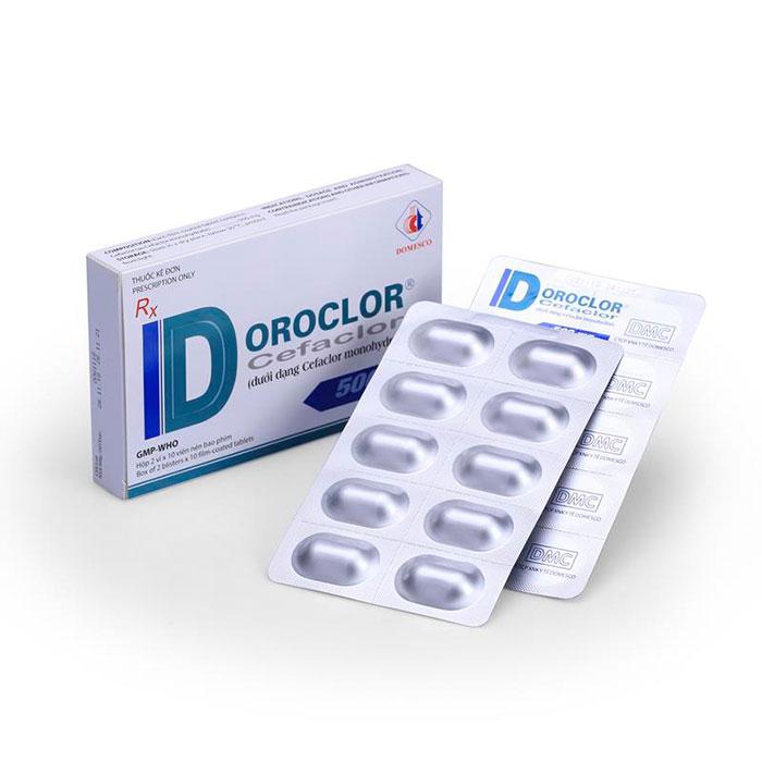 Doroclor (Cefaclor) 500mg Domesco (H/20v)