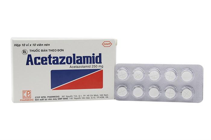 Acetazolamid 250mg Pharmedic (H/100v)