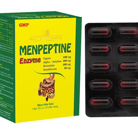 Menpeptin Enzyme Mediphar (H/100v)