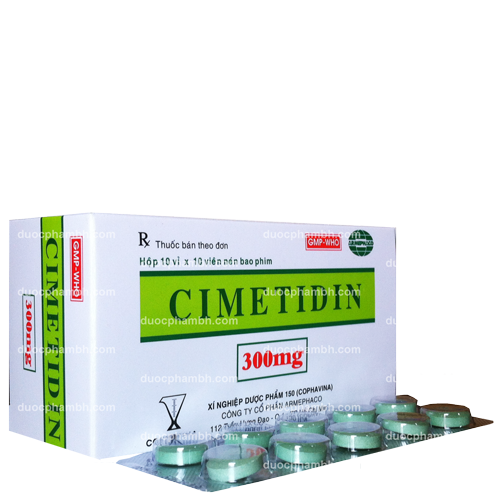 Cimetidin 300mg Armephaco (H/100v)