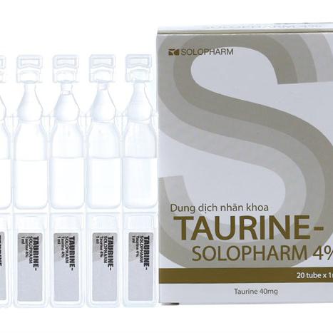 Taurine 4% Solopharm (H/20o/0,4ml)