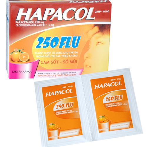 Hapacol 250 Flu DHG Pharma (H/24g)