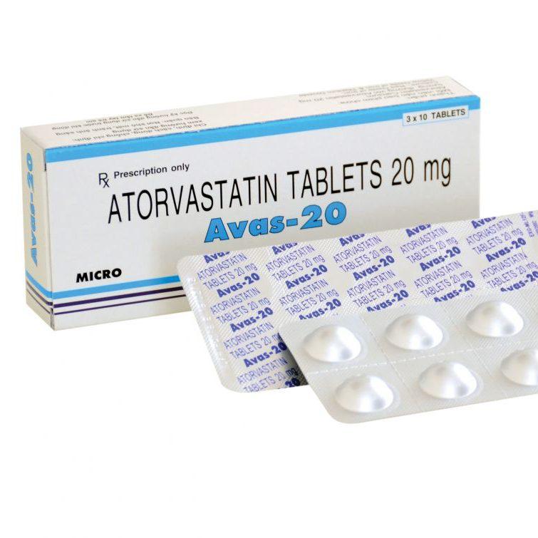 Avas-20 (Atorvastatin) Micro (Lốc/5h/30v)