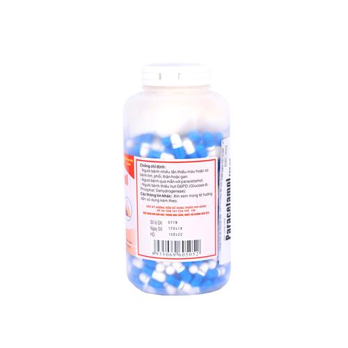 Paracetamol 500mg Quapharco (C/500v)