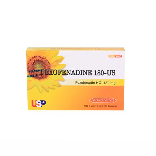 Fexofenadin 180mg US Pharma (H/10v)