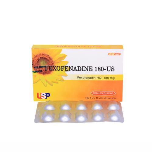 Fexofenadin 180mg US Pharma (H/10v)