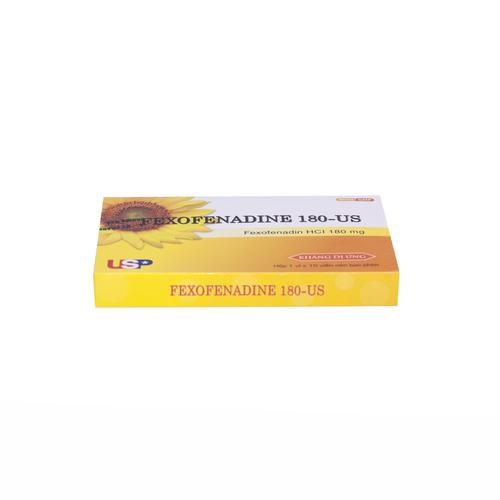 Fexofenadin 180mg US Pharma (H/10v)