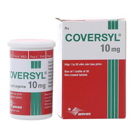 Coversyl 10mg (Perindopril) Servier (C/30v)