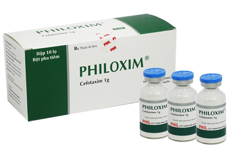 Philoxim 1g (Cefotaxim) Phil Inter (H/10l/1gr)