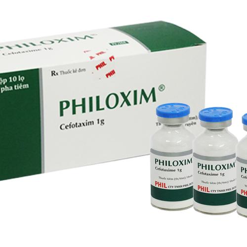 Philoxim 1g (Cefotaxim) Phil Inter (H/10l/1gr)
