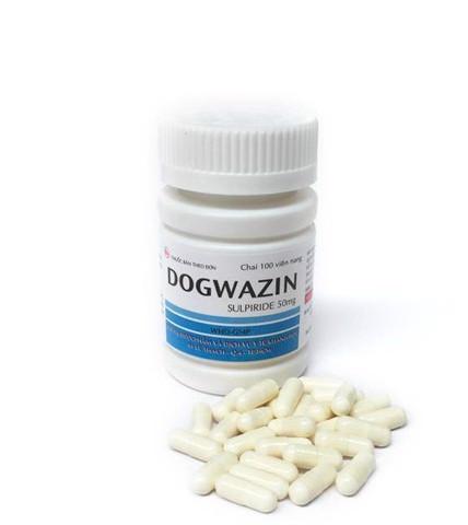 Dogwazin (Sulpirid) 50mg Khánh Hội (Lốc/5chai/100v)