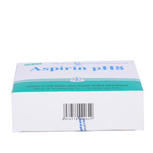 Aspirin pH8 500mg Mekophar (H/200v)