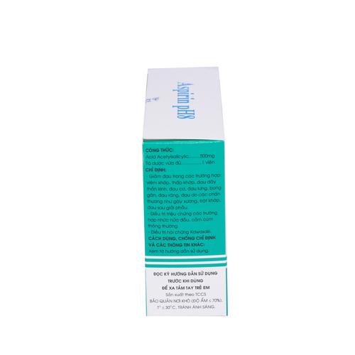 Aspirin pH8 500mg Mekophar (H/200v)