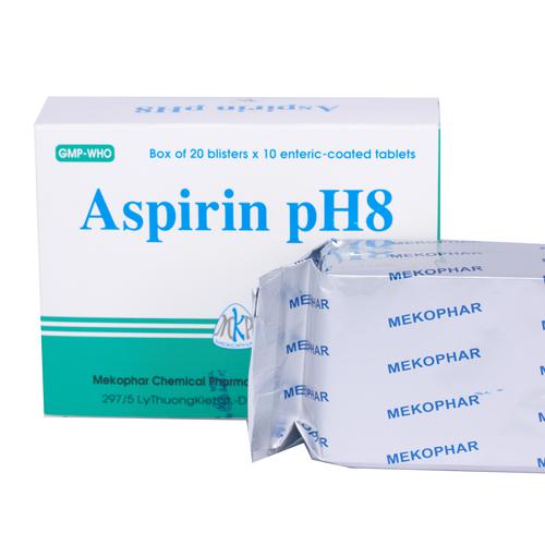 Aspirin pH8 500mg Mekophar (H/200v)
