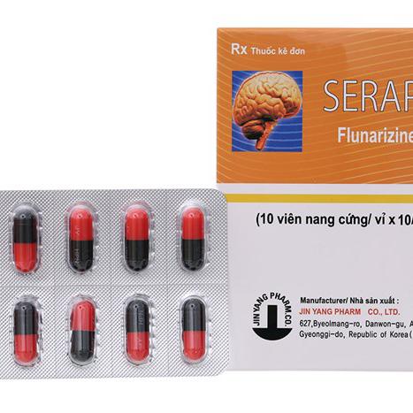 Serapid (Flunarizine) 5mg Jin Yang (H/100v)
