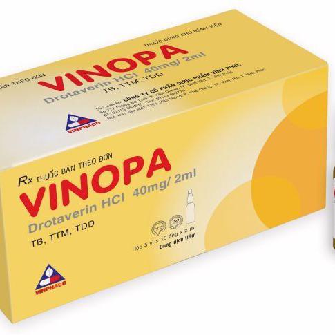 Vinopa 40mg/2ml (Drotaverin) Vinphaco (H/10o/2ml)