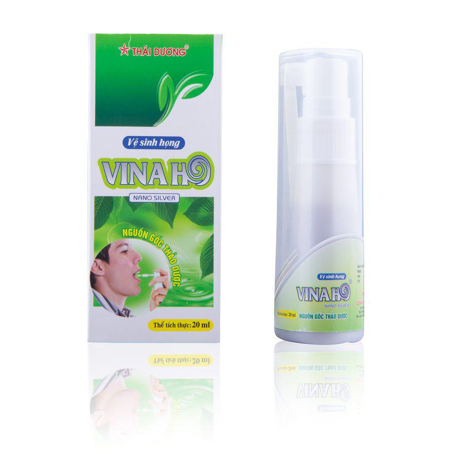 Xịt Vina Ho Thái Dương (Lốc/10chai/20ml)