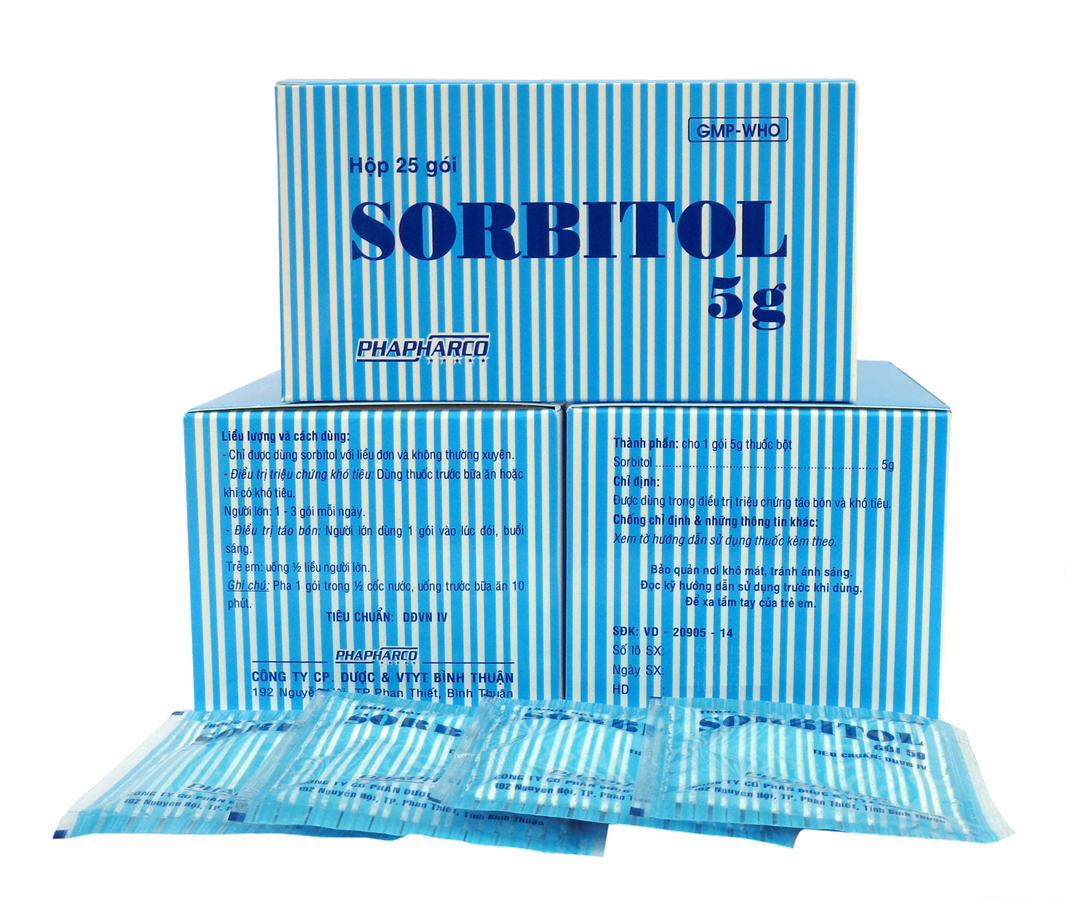 Sorbitol Xanh Bình Thuận (H/25g/5gr)