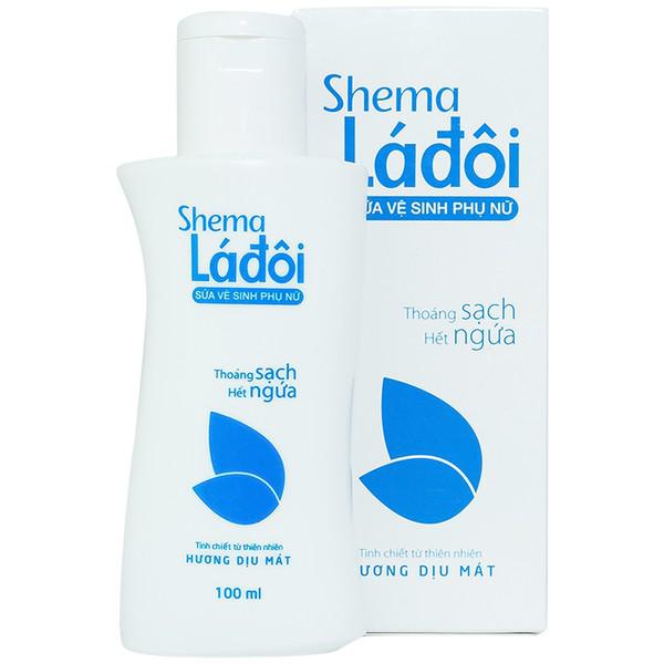 Shema Lá Đôi Sữa Vệ Sinh Phụ Nữ Merap (C/100ml) (Xanh)