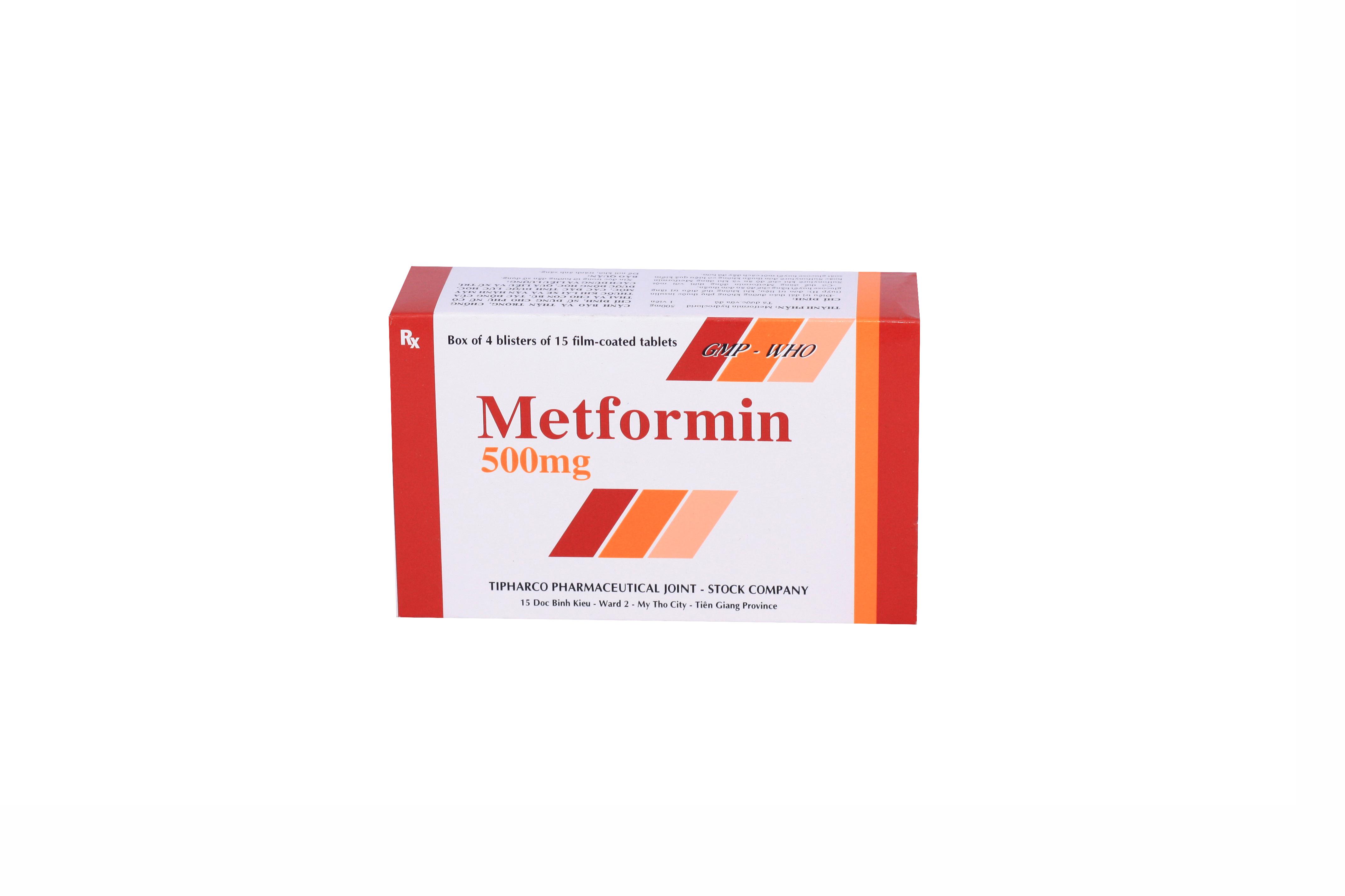 Metformin 500mg Tipharco (H/60v)