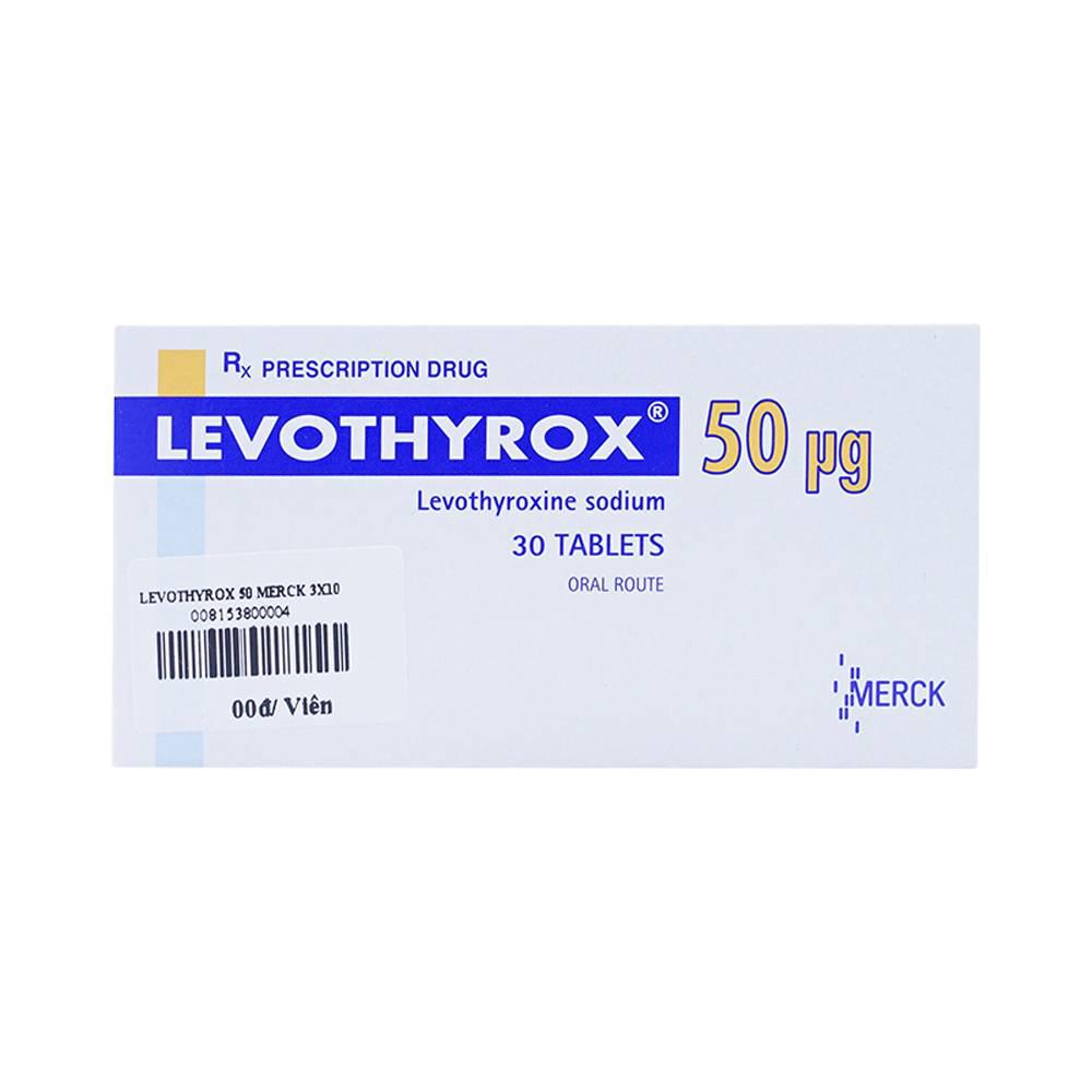 Levothyrox 50 (Levothyroxin) Merck (H/30v)