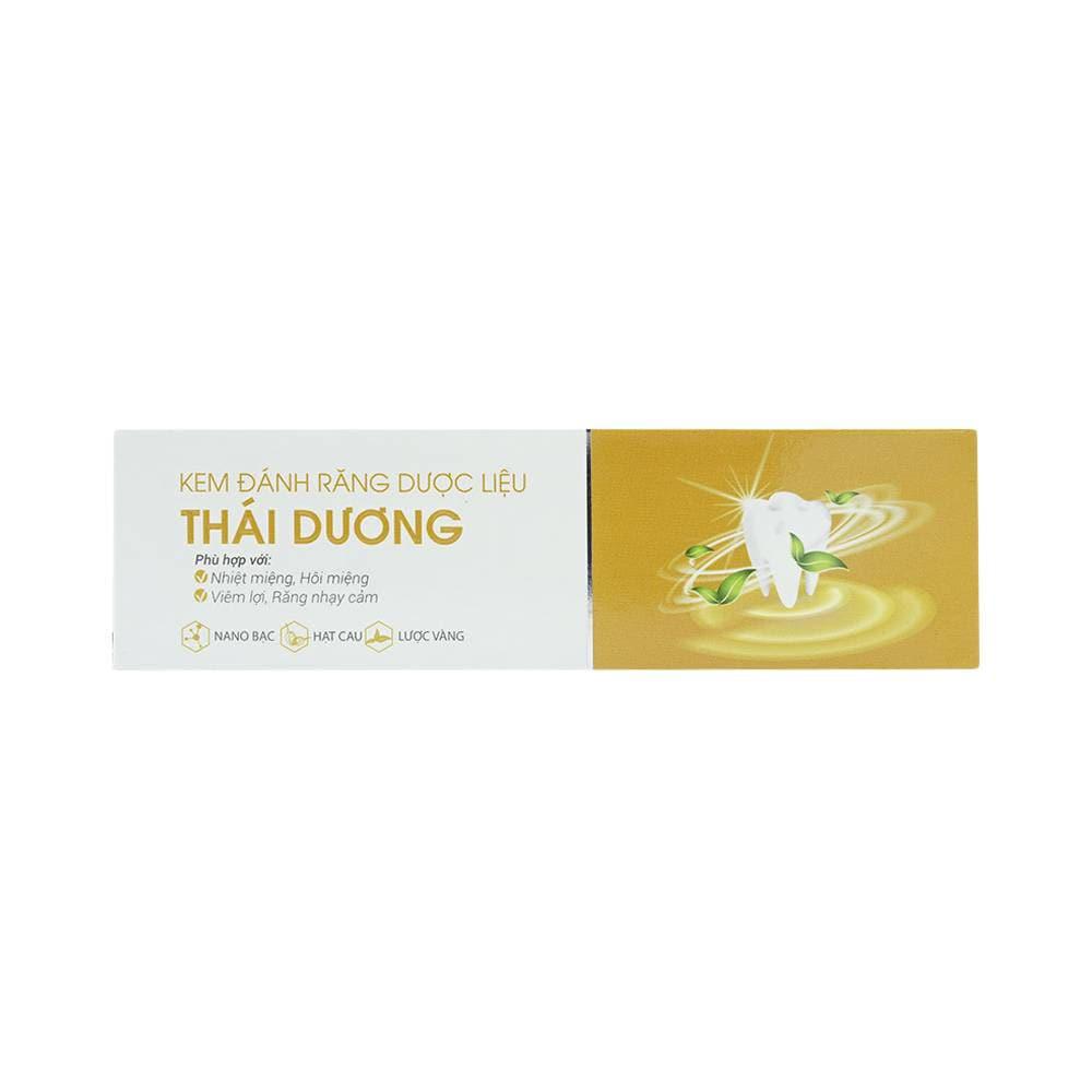 Kem Đánh Răng Dược Liệu Thái Dương (Tuýp/100gr)