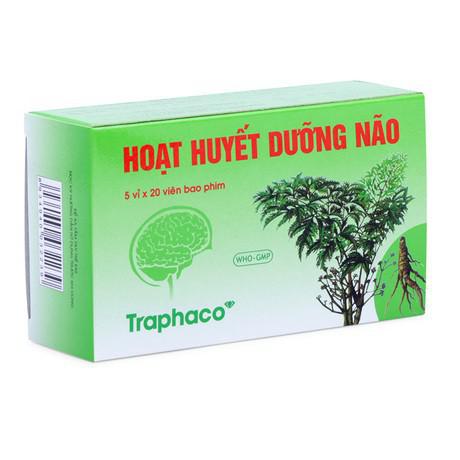 Hoạt Huyết Dưỡng Não Traphaco (H/100v) (Bao Phim)