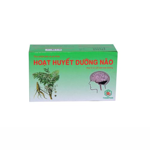 Hoạt Huyết Dưỡng Não Bao Đường Thái Bình (H/100v)