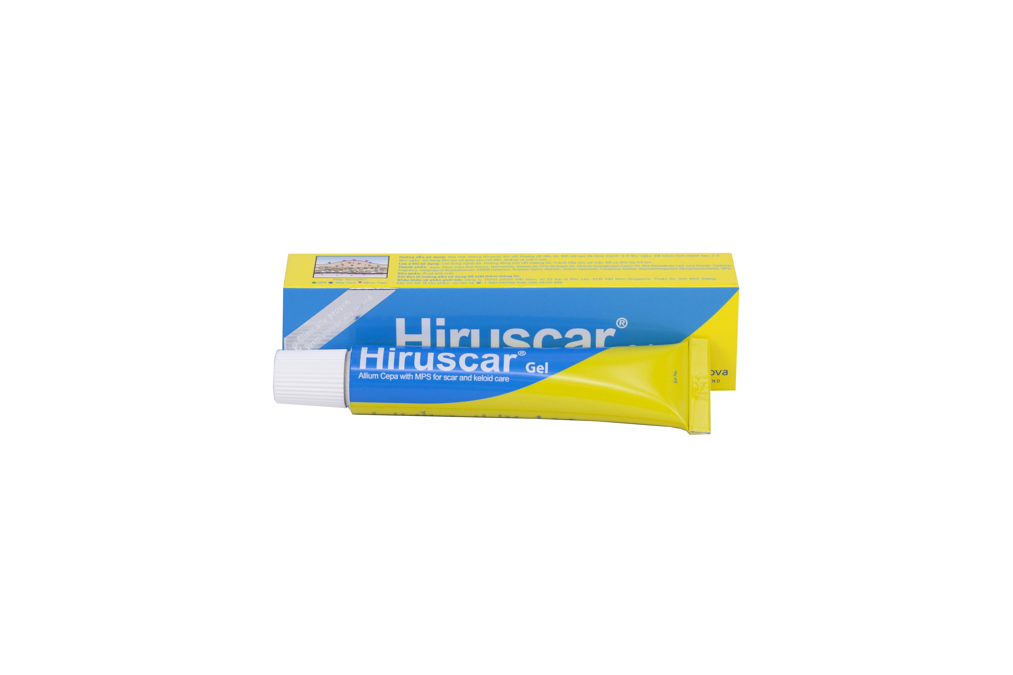 Hiruscar Gel trị sẹo Olic (Tuýp/20g)